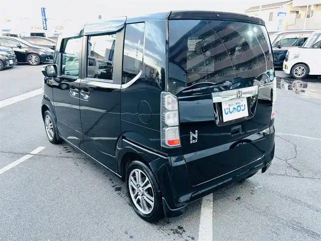 ホンダ Ｎ ＢＯＸ G Lパッケージ 岡山県 2014(平26)年 7.4万km スマートブラック (株)IDOMが運営する【じしゃロン岡山店】の自社ローン対象車両になります。こちらは現金ご利用時の価格です。自社ローンご希望の方は別途その旨お申付け下さい。/＊純正TV/＊純正ナビ　/＊ワンセグテレビ/＊片側パワースライドドア/＊プッシュスタート/＊スマートキー