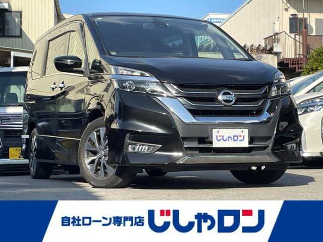日産 セレナ ハイウェイスター 大阪府 2016(平28)年 9.9万km ダイヤモンドブラック (株)IDOMが運営する【じしゃロン東大阪店】の自社ローン対象車両になります。こちらは現金ご利用時の価格です。/自社ローンご希望の方は別途その旨お申付け下さい。/ワンオーナー/衝突被害軽減ブレーキ/純正ナビ【MM516D-L】/フルセグTV、Bluetooth、USB、CD、/     DVD、Blu-ray Disc、SDREC/バックカメラ/LEDヘッドライト/フォグ/オートライト/純正ビルトインETC/両側ワンタッチパワースライドドア/クルーズコントロール/ドライブレコーダー/スマートキー＆プッシュスタート/横滑り防止装置/取説（車両・ナビ）＆保証書
