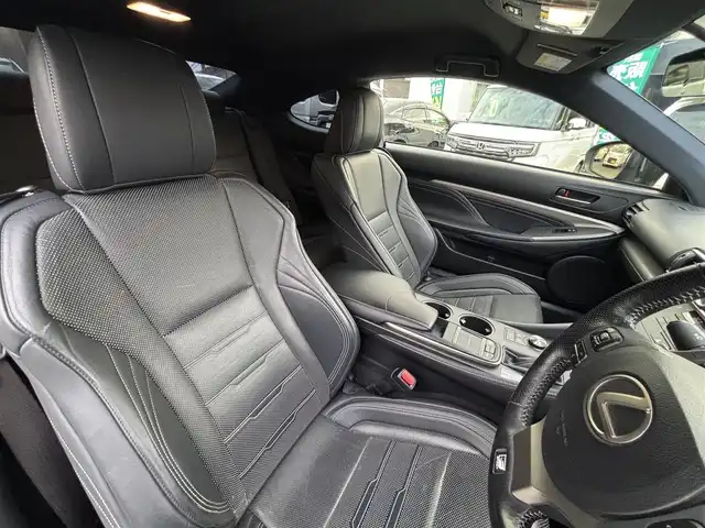 レクサス ＲＣ 300h Fスポーツ 熊本県 2015(平27)年 5.9万km スターライトブラックガラスフレーク 純正メーカーナビ/【フルセグTV/Bluetooth再生/CD/DVD】/バックカメラ/クルーズコントロール/パドルシフト/LEDオートライト/フォグライト/黒レザーシート/シートヒーター/エアーシート/ステアリングヒーター/純正ドライブレコーダー/ETC/プッシュスタート/スマートキー/スペアキー/カードキー/保証書/取扱説明書