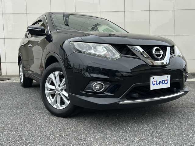 日産 エクストレイル 20X エマージェンシーブレーキ 埼玉県 2016(平28)年 13.8万km ダイヤモンドブラック (株)IDOMが運営する【じしゃロン熊谷店】の自社ローン専用車両になりますこちらは現金またはオートローンご利用時の価格です。自社ローンご希望の方は別途その旨お申付け下さい/純正SDナビ　MM516D－L/　CD/DVD/DTV/Bluetooth/USB/AUX/　AppleCarplay/AndroidAuto/バックカメラ/エマージェンシーブレーキ/ヒルディセントコントロール/車線逸脱警報/前席シートヒーター/黒レザーシート/アイドリングストップ/４WD/ビルトインETC/純正フロアマット/スマートキー/プッシュスタート
