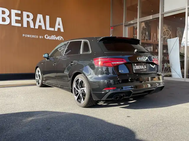 アウディ Ａ３ SB S lineブラックスタイリング 高知県 2019(令1)年 3.6万km 黒 純正ナビ　/ＥＴＣ２．０　/ＤＶＤデッキ　/シートヒーター　/Ｓラインパッケージアシスタントパッケージ　/純正１８インチアルミ　/運転席パワーシ－ト/ストレージパッケージ　/純正前後ドラレコ　/ＳラインスポーツＰＫＧ