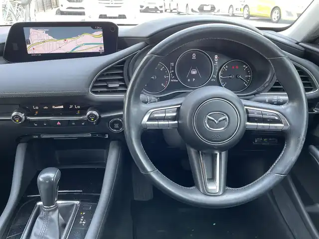 マツダ マツダ３セダン XD Lパッケージ 島根県 2019(令1)年 7.5万km マシーングレープレミアムM スマートシティブレーキ/純正ナビ/CD/DVD/DTV/Bluetooth/全方位カメラ/BOSEサウンド/レーダークルーズコントロール/ステアリングスイッチ/レザーシート/パワーシート/メモリーシート /ステアリングヒーター/ドライブレコーダー/ETC/純正アルミホイール/純正フロアマット/ドアバイザー