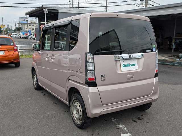 ホンダ Ｎ ＢＯＸ G 福井県 2012(平24)年 7.3万km チェリーシェルピンクメタリック ４WD/横滑り防止装置/盗難防止装置/クラリオン６．２インチメモリナビ/ワンセグテレビ/ヒルスタートアシスト/チップアップシート/ダブルエアバッグ/純正フロアマット/スマートキー/保証書・取説