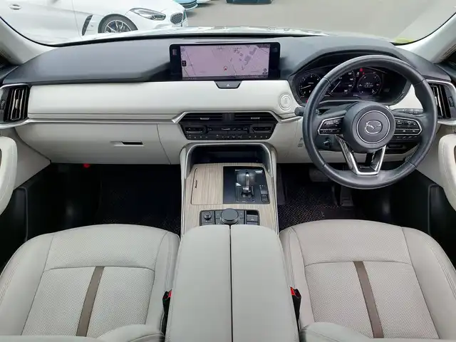 マツダ ＣＸ－６０ XD HV エクスクルーシブモダン 東京都 2022(令4)年 2.9万km プラチナクォーツメタリック 12.3インチセンターディスプレイ/360°ビューモニター/ビルトインETC/ヘッドアップディスプレイ/ワイヤレス充電/スマートブレーキサポート/ブラインドスポットモニター/コーナーセンサー/レーダークルーズコントロール/パドルシフト/AC100V/シートヒーター/ベンチレーションシート/ステアリングヒーター/パワーシート