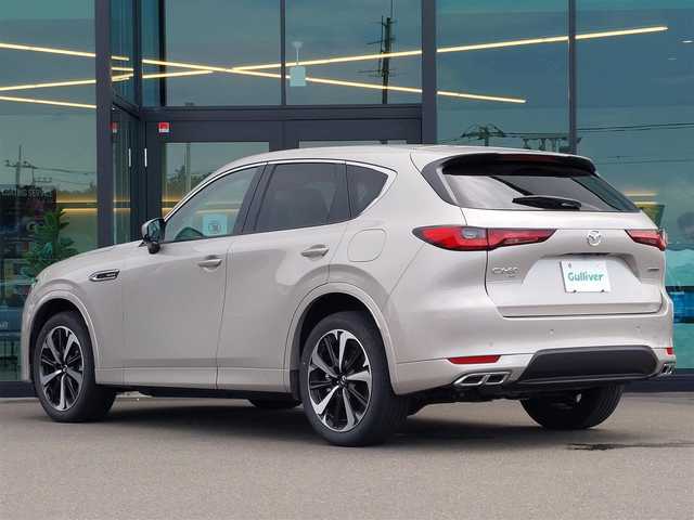 マツダ ＣＸ－６０ XD HV エクスクルーシブモダン 東京都 2022(令4)年 2.9万km プラチナクォーツメタリック 12.3インチセンターディスプレイ/360°ビューモニター/ビルトインETC/ヘッドアップディスプレイ/ワイヤレス充電/スマートブレーキサポート/ブラインドスポットモニター/コーナーセンサー/レーダークルーズコントロール/パドルシフト/AC100V/シートヒーター/ベンチレーションシート/ステアリングヒーター/パワーシート