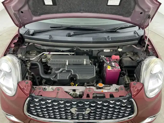 ダイハツ キャスト スタイル GプライムコレSAⅢ 愛知県 2018(平30)年 2.8万km ファイアークォーツレッドM 純正7インチナビ/（CD/DVD/Bluetooth/フルセグTV/AM/FM/SD)/バックカメラ/スマートアシストIII/・衝突軽減ブレーキ/・レーンキープアシスト/・オートマチックハイビーム/・誤発進抑制機能/ドライブレコーダー/ETC/シートヒーター/ベンチシート/スマートキー/プッシュスタート/純正フロアマット/アイドリングストップ/横滑り防止装置