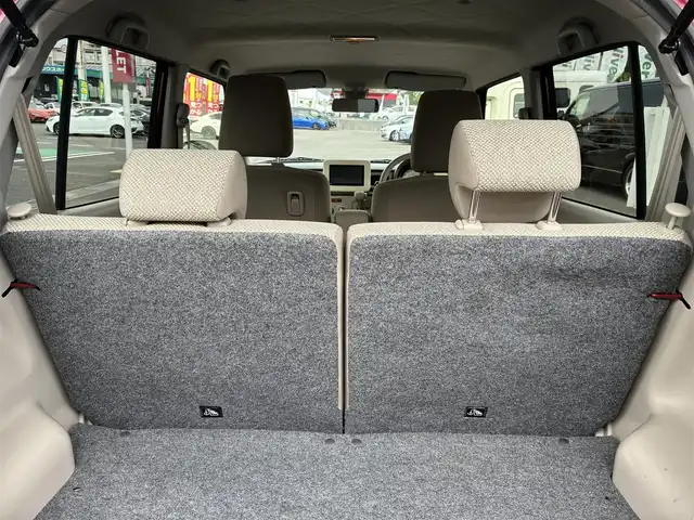 スズキ ラパン L 三重県 2017(平29)年 5.4万km フェニックスレッドパール 社外メモリナビ(MDV-D305BT)/　TV/CD/DVD/Bluetooth/スマートキー/プッシュスタート/シートヒーター/レーダーブレーキサポート/電動格納ミラー