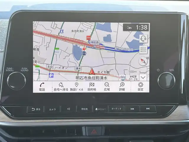 日産 オーラ G レザーエディション 兵庫県 2022(令4)年 4.9万km ガーネットレッド/スーパーブラック 2トーン ワンオーナー/純正9インチナビ/フルセグテレビ/BTオーディオ/BOSEサウンド/全方位カメラ/インテリジェントルームミラー/シートヒーター/ステアリングヒーター/置くだけ充電/純正17インチAW/LEDヘッドライト