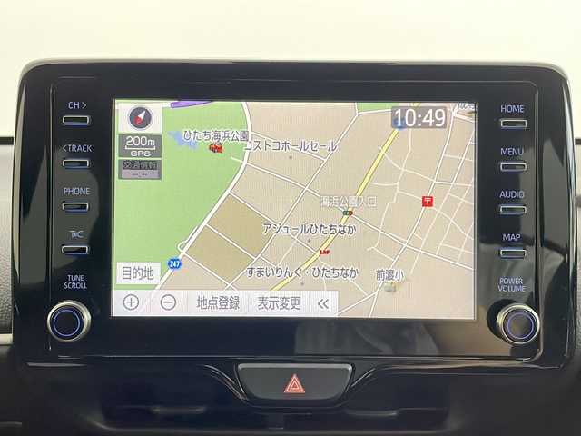 トヨタ ヤリス ハイブリッド Z 茨城県 2020(令2)年 4.3万km センシュアルレッドマイカ 純正ナビ　バックモニター　スマートキー　ＬＥＤヘッドランプ　トト太セーフティセンス　レーダークルーズコントロール　レーンキープアシスト　フロアマット　ドアバイザー