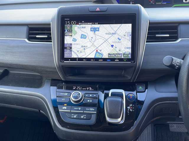 ホンダ フリード＋ ハイブリット G ホンダセンシング 大阪府 2022(令4)年 3.8万km クリスタルブラックパール 純正ナビ/（CD/DVD/Bluetooth）/フルセグTV/バックカメラ/ETC/両側パワースライドドア/純正１５インチAW/ハーフレザーシート/前席シートヒーター/革巻きステアリング/ステアリングリモコン/純正マット/保証書/取扱説明書