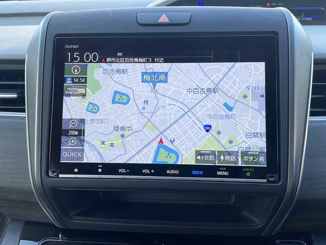 ホンダ フリード＋ ハイブリット G ホンダセンシング 大阪府 2022(令4)年 3.8万km クリスタルブラックパール 純正ナビ/（CD/DVD/Bluetooth）/フルセグTV/バックカメラ/ETC/両側パワースライドドア/純正１５インチAW/ハーフレザーシート/前席シートヒーター/革巻きステアリング/ステアリングリモコン/純正マット/保証書/取扱説明書