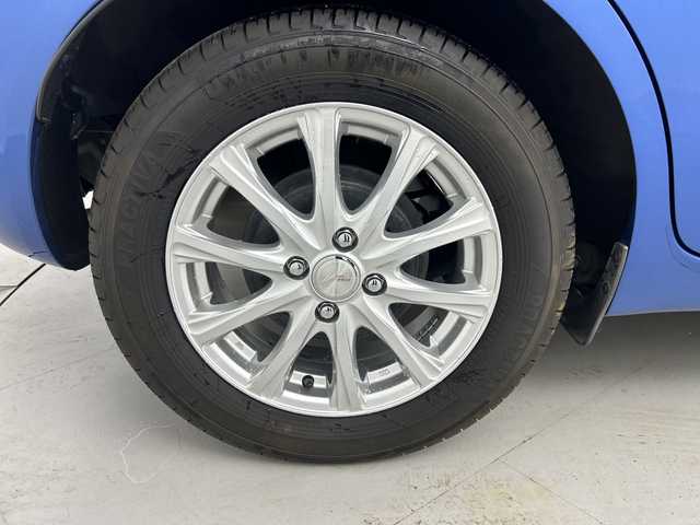 日産 ノート X 福島県 2016(平28)年 1.4万km シャイニングブルー /禁煙車//純正ナビ（MJ116D-W）//フルセグTV・Bluetooth//バックモニター//エマージェンシーブレーキ//ETC//レーンキープアシスト//電動格納ミラー//パワーウィンドウ//プッシュスタート//ドアバイザー