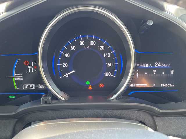 ホンダ フィット ハイブリット Sパッケージ 兵庫県 2017(平29)年 19.4万km クリスタルブラックパール ワンオーナー/純正8インチメモリーナビ/（CD/DVD/BT/フルセグTV）/バックカメラ/純正ドライブレコーダー/LEDヘッドライト/AUTOライト/横滑り防止機能/スマートキー/保証書/取扱説明書