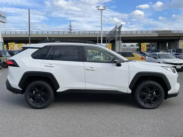 RAV4 サイドモール 北米 トヨタ 純正 白 スーパーホワイト オフパケ ...