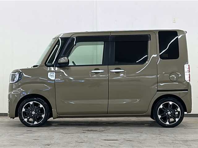 ダイハツ ウェイク G ターボ　レジャーエディション SA Ⅲ 道央・札幌 2019(令1)年 2.7万km オフビートカーキM /ワンオーナー//ターボ//純正ナビ//フルセグTV//バックカメラ//両側パワースライドドア//社外前後ドライブレコーダー//LEDヘッドライト//フォグランプ//オートライト//オートマチックハイビーム/ア/ルミ付スタッドレスタイヤ積込