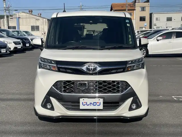 トヨタ タンク カスタムG－T 群馬県 2017(平29)年 8.5万km パールホワイトⅢ (株)IDOMが運営する【じしゃロン伊勢崎店】の自社ローン専用車両になりますこちらは現金またはオートローンご利用時の価格です。自社ローンご希望の方は別途その旨お申付け下さい/純正ナビ（NSZT-W66T）/　AM/FM/CD/DVD/Bluetooth/フルセグ）/バックカメラ/プリクラッシュセーフティ/クルーズコントロール/ビルトインETC2.0/前ドライブレコーダー（DRT-H66A)/両側パワースライドドア/LEDヘッドライト/革巻きステアリング/ステアリングスイッチ/オートライト/スマートキー