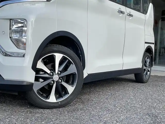 三菱 ｅＫクロススペース T 福島県 2020(令2)年 1.5万km シルキーホワイト 純正SDナビ/フルセグテレビ/バックカメラ/ドアバイザー/プッシュスタート/片側パワースライドドア/ETC/フロントシートヒーター/前方ドライブレコーダー/USBソケット