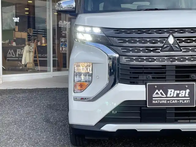 三菱 ｅＫクロススペース T 福島県 2020(令2)年 1.5万km シルキーホワイト 純正SDナビ/フルセグテレビ/バックカメラ/ドアバイザー/プッシュスタート/片側パワースライドドア/ETC/フロントシートヒーター/前方ドライブレコーダー/USBソケット