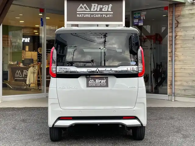 三菱 ｅＫクロススペース T 福島県 2020(令2)年 1.5万km シルキーホワイト 純正SDナビ/フルセグテレビ/バックカメラ/ドアバイザー/プッシュスタート/片側パワースライドドア/ETC/フロントシートヒーター/前方ドライブレコーダー/USBソケット