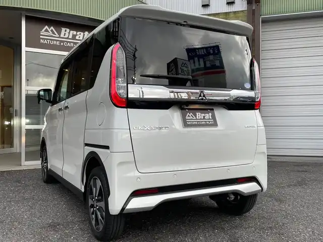 三菱 ｅＫクロススペース T 福島県 2020(令2)年 1.5万km シルキーホワイト 純正SDナビ/フルセグテレビ/バックカメラ/ドアバイザー/プッシュスタート/片側パワースライドドア/ETC/フロントシートヒーター/前方ドライブレコーダー/USBソケット