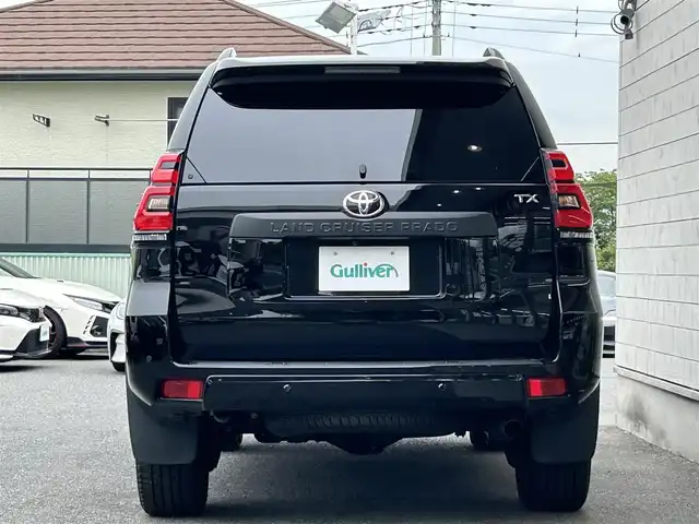 トヨタ ランドクルーザー プラド TX Lパッケージ マットブラED 埼玉県 2023(令5)年 1.7万km ブラック ワンオーナー/OPサンルーフ/ルーフレール/7人乗り/黒レザーシート/パワーシート/シートヒーター/エアシート/純正SDナビ(NMZW-Y73D)/フルセグTV/Bluetooth/AM/FM/CD/DVD/HDMI/ヘッドライトウォッシャー/オートマチックハイビーム/レーンキープアシスト/衝突軽減/2ndSTART/追従クルーズコントロール/バックカメラ/保証書/記録簿/取扱説明書/ETC