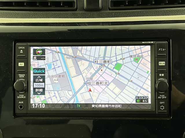 日産 デイズ J 愛知県 2018(平30)年 3.8万km ホワイト 衝突軽減ブレーキ/純正7インチナビ/（Bluetooth/フルセグTV/AM/FM/CD)/横滑り防止装置/電動格納ミラー/純正フロアマット/ベンチシート/パワーウィンド/ステアリングスイッチ/リモコンキー