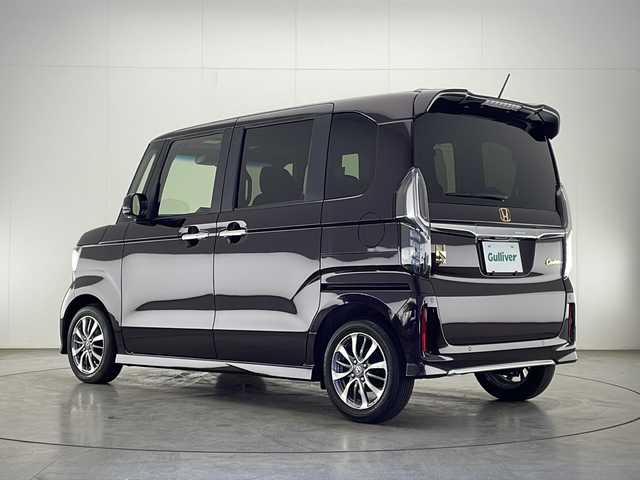 ホンダ Ｎ ＢＯＸ カスタム L 宮崎県 2021(令3)年 2.1万km プレミアムベルベットパープル・パール 禁煙車/ホンダセンシング/純正ナビ/（Gathers/VXM-215Ci/CD/Bluetooth）/純正バックカメラ/純正LEDオートライト/純正LEDフォグ/純正14インチアルミ/純正エアロ/純正ルーフエンドスポイラー/純正フロアマット/左側電動スライドドア/アダプティブクルーズコントロール/レーンディパーチャーアラート/クリアランスソナー/ウインカードアミラー/リアプライバシーガラス/前席シートヒーター/オートエアコン（プラズマクラスター）/ETC/スマートキー/プッシュエンジンスタート/スペアキー/新車時保証書/取扱い説明書