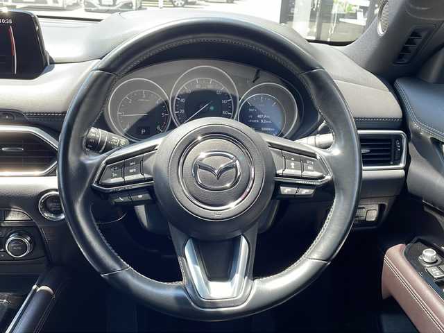 マツダ ＣＸ－８ XD Lパッケージ 大阪府 2018(平30)年 5.1万km マシーングレープレミアムM ７人乗り　茶革シート　純正ナビ　ＣＤ　ＤＶＤ　ＢＴ　フルセグＴＶ　全方位カメラ　フリップダウンモニター　ＢＳＭ　ＨＵＤ　レーダークルコン　パワーバックドア　前席／２列目シートヒーター　ドラレコ　ＥＴＣ 電動パーキング　パワーシート  スマートキー  レーンキープ  オートハイビーム  オートライト　ルーフレール