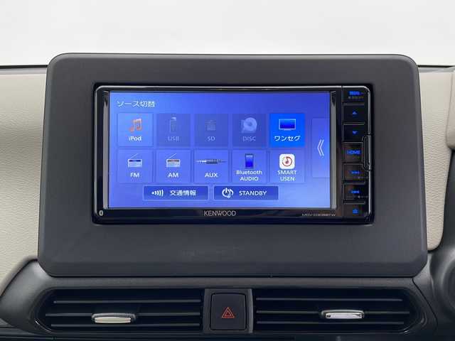 日産 デイズ X 長野県 2022(令4)年 2.6万km ホワイトパール 4WD/純正Dナビ/Bluetooth/CD/DVD/フTV/社外ETC/バックカメラ/衝突被害軽減システム/横滑り防止装置/走行支援/速度標識表示/道路標識表示/車線逸脱抑制/先行車発進お知らせ/ふらつき警報/ステアリングスイッチ/電動格納ミラー/ハロゲンライト/純正14インチAW装着/スマートキー