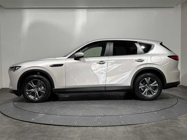 マツダ ＣＸ－６０ XD Sパッケージ 愛媛県 2023(令5)年 1.6万km プラチナクォーツメタリック セーフティクルーズパッケージ/シースルービューパッケージ/12.3インチナビ/全方位カメラ/ETC/レーダークルーズコントロール/パドルシフト/前席シートヒーター/ハンドルヒーター/D席パワーシート/360°ビューモニター/ワイヤレス充電/純正ゴムマット