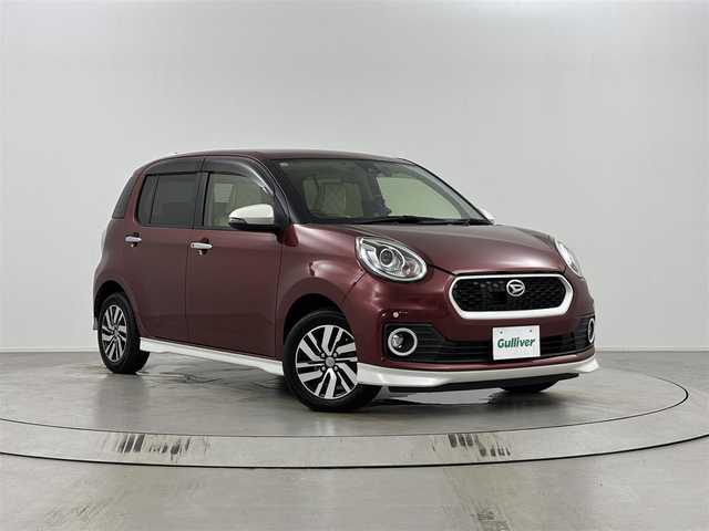 ダイハツ ブーン シルク Gパッケージ SAⅡ 千葉県 2017(平29)年 3.1万km ファイアークォーツレッドM 純正SDナビ【NSZN-W67D】/フルセグTV/DVD/CD/Bluetooth/バックカメラ　/ETC/衝突軽減ブレーキ/社外フロアマット　/純正アルミホイール１４インチ　/ＬＥＤヘッドライト　/エンジンプッシュスタート　/スマートキー　/アイドリングストップ/前方ドライブレコーダー/スペアキー/保証書/取扱説明書