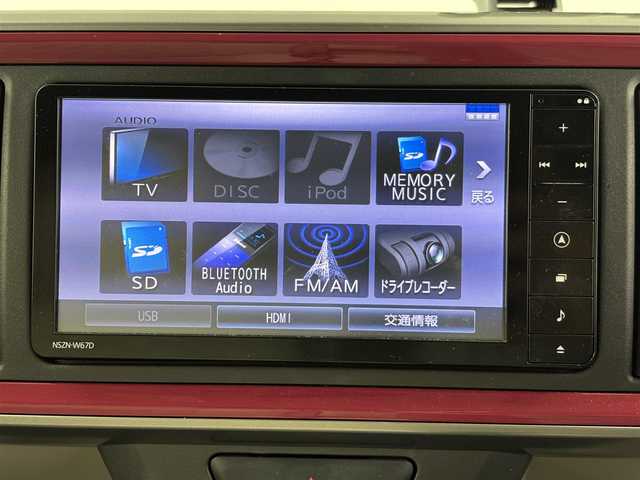 ダイハツ ブーン シルク Gパッケージ SAⅡ 千葉県 2017(平29)年 3.1万km ファイアークォーツレッドM 純正SDナビ【NSZN-W67D】/フルセグTV/DVD/CD/Bluetooth/バックカメラ　/ETC/衝突軽減ブレーキ/社外フロアマット　/純正アルミホイール１４インチ　/ＬＥＤヘッドライト　/エンジンプッシュスタート　/スマートキー　/アイドリングストップ/前方ドライブレコーダー/スペアキー/保証書/取扱説明書