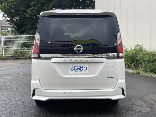 日産 セレナ ハイウェイスター Vセレクション 福島県 2017(平29)年 12.1万km ブリリアントホワイトパール (株)IDOMが運営する【じしゃロン福島店】の自社ローン専用車両になります。こちらは現金またはオートローンご利用時の価格です。自社ローンご希望の方は別途その旨お申付け下さい/純正SDナビ/フルセグテレビ/両側パワースライド/ドアバイザー/セーフティパック/アラウンドビューモニター/クルーズコントロール/クリアランスソナー/革巻きステアリング/ステアリングリモコン