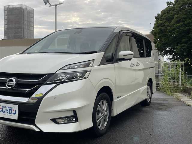 日産 セレナ ハイウェイスター Vセレクション 青森県 2017(平29)年 12.1万km ブリリアントホワイトパール (株)IDOMが運営する【じしゃロン青森店】の自社ローン専用車両になります。こちらは現金またはオートローンご利用時の価格です。自社ローンご希望の方は別途その旨お申付け下さい/純正SDナビ/フルセグテレビ/両側パワースライド/ドアバイザー/セーフティパック/アラウンドビューモニター/クルーズコントロール/クリアランスソナー/革巻きステアリング/ステアリングリモコン