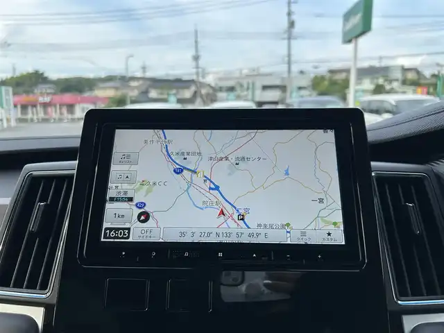 三菱 デリカＤ：５ P 岡山県 2022(令4)年 2.4万km グラファイトグレーメタリック/ブラックマイカ カロッツェリア9インチナビ/フルセグTV、CD、DVD、Bluetooth、AM、FM/全方位カメラ/ETC/パワーシート/両側パワースライドドア/電動リアゲート/左側オートステップ/ステアリングヒーター/LEDヘッドライト/パドルシフト