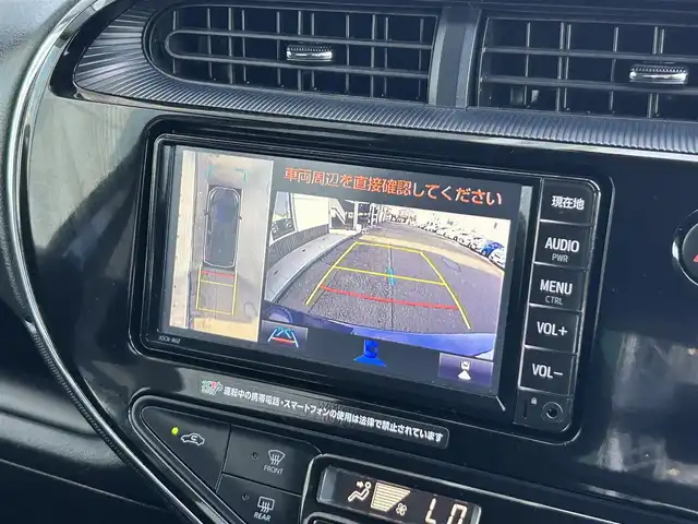 トヨタ アクア S 静岡県 2020(令2)年 1.2万km ダークブルーマイカ トヨタセーフティセンス/純正ＳＤナビ/ワンセグＴＶ/ＣＤ再生/全周囲カメラ/ビルトインＥＴＣ/前後ドラレコ/BTオーディオ/プッシュスタート/スマートキー/ＰＫＳＢ/クリアランスソナー/純正フロアマット/ＬＥＤヘッドライト