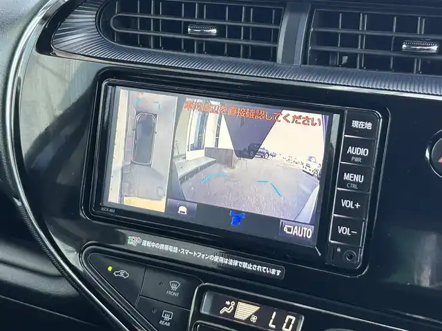 トヨタ アクア S 静岡県 2020(令2)年 1.2万km ダークブルーマイカ トヨタセーフティセンス/純正ＳＤナビ/ワンセグＴＶ/ＣＤ再生/全周囲カメラ/ビルトインＥＴＣ/前後ドラレコ/BTオーディオ/プッシュスタート/スマートキー/ＰＫＳＢ/クリアランスソナー/純正フロアマット/ＬＥＤヘッドライト