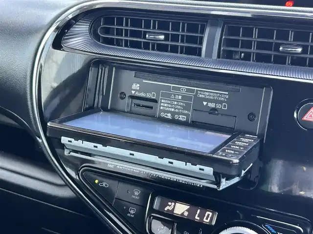 トヨタ アクア S 静岡県 2020(令2)年 1.2万km ダークブルーマイカ トヨタセーフティセンス/純正ＳＤナビ/ワンセグＴＶ/ＣＤ再生/全周囲カメラ/ビルトインＥＴＣ/前後ドラレコ/BTオーディオ/プッシュスタート/スマートキー/ＰＫＳＢ/クリアランスソナー/純正フロアマット/ＬＥＤヘッドライト