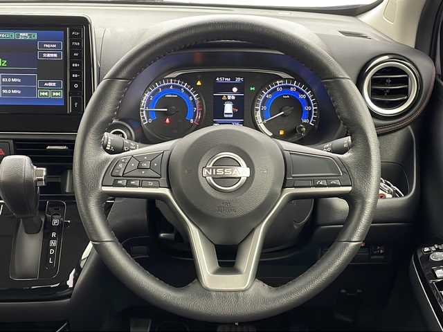 日産 デイズ ハイウェイスターG ターボ 秋田県 2024(令6)年 0.1万km パープルⅡ ４WD/純正ナビ/Bluetooth/全方位カメラ/純正AW/前後コーナーセンサー/アイドリングストップ/衝突被害軽減システム/ステアリングヒーター/前席シートヒーター/オートライト/盗難防止装置/横滑り防止装置/LEDヘッドライト/フォグランプ/スマートキー/スペアキー