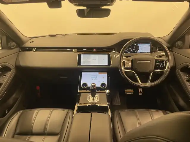 ランドローバー レンジローバーイヴォーク Rダイナミック S 岡山県 2021(令3)年 3.5万km Ｍナイトブルー 純正ナビ/全方位カメラ/ミュージックプレイヤー接続/パワーバックドア/ステアリングヒーター/シートヒーター/パドルシフト/パワーシート/ACC/黒革レザーシート/コーナーセンサー/レーンアシスト/ブラインドスポット/純正LEDヘッドライト/ABS/ESC/ETC2.0