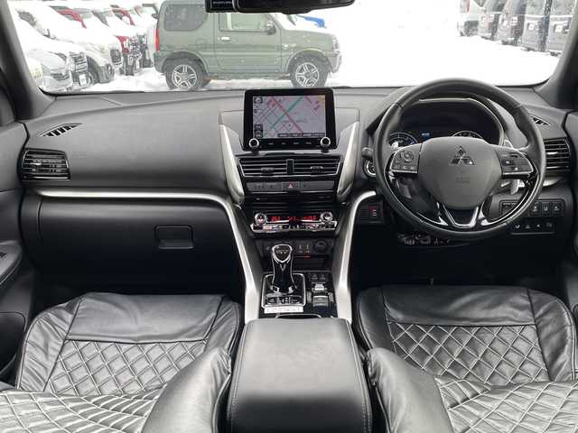 三菱 エクリプス クロス ＰＨＥＶ P 道北・旭川 2021(令3)年 5.4万km アメジストブラック /４WD//禁煙車//純正ナビ/BT/USB/TV/ラジオ//全方位カメラ//前方ドライブレコーダー//左右独立オートエアコン//ステアリングヒーター//前席シートヒーター//運転席パワーシート//ハーフレザーシート//革巻きステアリング//ステアリングスイッチ//マイパイロット/ACC/LKA/三菱e-Assist/FCM/AHB/LCA/LDW/BSM//パドルシフト//ドライブモードセレクター//オートライト//LEDヘッドライト//LEDフォグランプ//ミラーウィンカー//電動格納ミラー//ドアバイザー//スマートキー//プッシュスタート//保証書//取説