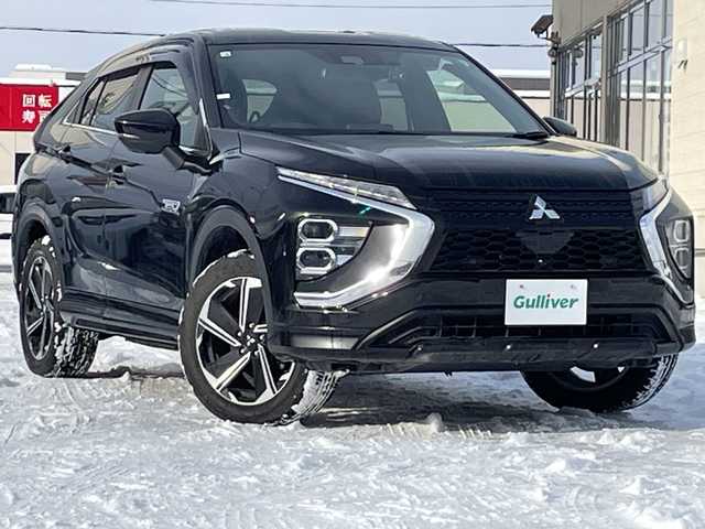 三菱 エクリプス クロス ＰＨＥＶ P 道北・旭川 2021(令3)年 5.4万km アメジストブラック /４WD//禁煙車//純正ナビ/BT/USB/TV/ラジオ//全方位カメラ//前方ドライブレコーダー//左右独立オートエアコン//ステアリングヒーター//前席シートヒーター//運転席パワーシート//ハーフレザーシート//革巻きステアリング//ステアリングスイッチ//マイパイロット/ACC/LKA/三菱e-Assist/FCM/AHB/LCA/LDW/BSM//パドルシフト//ドライブモードセレクター//オートライト//LEDヘッドライト//LEDフォグランプ//ミラーウィンカー//電動格納ミラー//ドアバイザー//スマートキー//プッシュスタート//保証書//取説