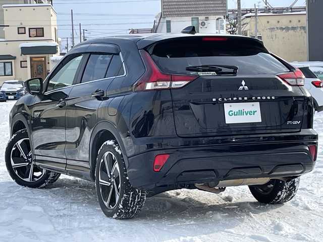 三菱 エクリプス クロス ＰＨＥＶ P 道北・旭川 2021(令3)年 5.4万km アメジストブラック /４WD//禁煙車//純正ナビ/BT/USB/TV/ラジオ//全方位カメラ//前方ドライブレコーダー//左右独立オートエアコン//ステアリングヒーター//前席シートヒーター//運転席パワーシート//ハーフレザーシート//革巻きステアリング//ステアリングスイッチ//マイパイロット/ACC/LKA/三菱e-Assist/FCM/AHB/LCA/LDW/BSM//パドルシフト//ドライブモードセレクター//オートライト//LEDヘッドライト//LEDフォグランプ//ミラーウィンカー//電動格納ミラー//ドアバイザー//スマートキー//プッシュスタート//保証書//取説