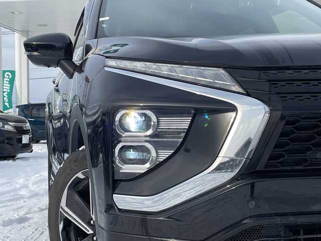 三菱 エクリプス クロス ＰＨＥＶ P 道北・旭川 2021(令3)年 5.4万km アメジストブラック /４WD//禁煙車//純正ナビ/BT/USB/TV/ラジオ//全方位カメラ//前方ドライブレコーダー//左右独立オートエアコン//ステアリングヒーター//前席シートヒーター//運転席パワーシート//ハーフレザーシート//革巻きステアリング//ステアリングスイッチ//マイパイロット/ACC/LKA/三菱e-Assist/FCM/AHB/LCA/LDW/BSM//パドルシフト//ドライブモードセレクター//オートライト//LEDヘッドライト//LEDフォグランプ//ミラーウィンカー//電動格納ミラー//ドアバイザー//スマートキー//プッシュスタート//保証書//取説