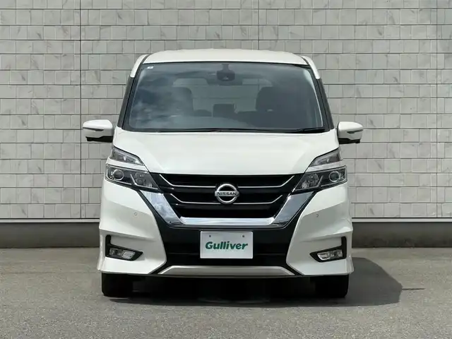 日産 セレナ ハイウェイスター Vセレクション 福岡県 2017(平29)年 4.9万km ブリリアントホワイトパール 純正9型SDナビ(フルセグTV/CD/DVD/BT)アラウンドビューモニタープロパイロットエマージェンシーブレーキ/コーナーセンサー両側パワスラドラレコETCデジタルインナーミラーUSBポート純正LEDヘッドライト純正フロアマット純正16インチアルミホイールスマートキープッシュスタート