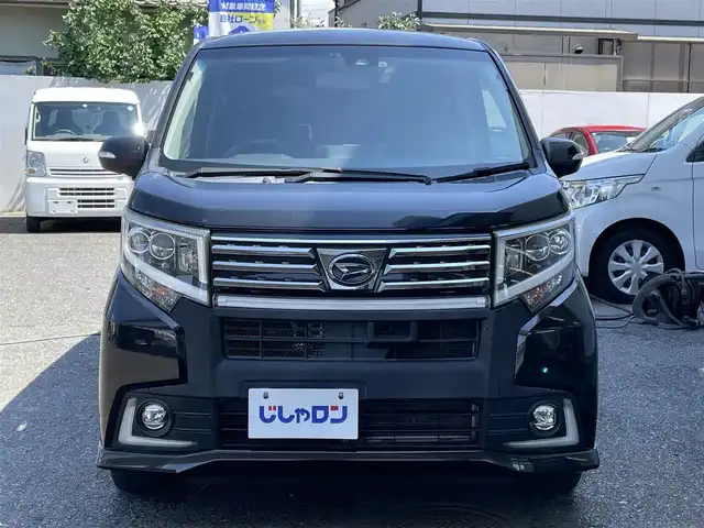 ダイハツ ムーヴ カスタム RS ハイパー SAⅡ 滋賀県 2017(平29)年 7.2万km ブラックマイカメタリック (株)IDOMが運営する【じしゃロン草津店】の自社ローン専用車両になりますこちらは現金またはオートローンご利用時の価格です。自社ローンご希望の方は別途その旨お申付け下さい/ガソリン/2WD(FF)/CVT/7インチ純正ナビ【NMZK-W71D】/（FM/AM/CD/DVD/ワンセグTV/Bluetooth）/バックカメラ/ドライブレコーダー/スマートアシストII/・踏み間違い防止アシスト	/・衝突回避支援システム/・レーンキープアシスト	/電動格納ミラー/アイドリングストップ/ステアリングスイッチ/オートライト/LEDヘッドライト/フロントフォグ/フルオートエアコン/プッシュスタート/スマートキー/純正フロアマット/ドアバイザー