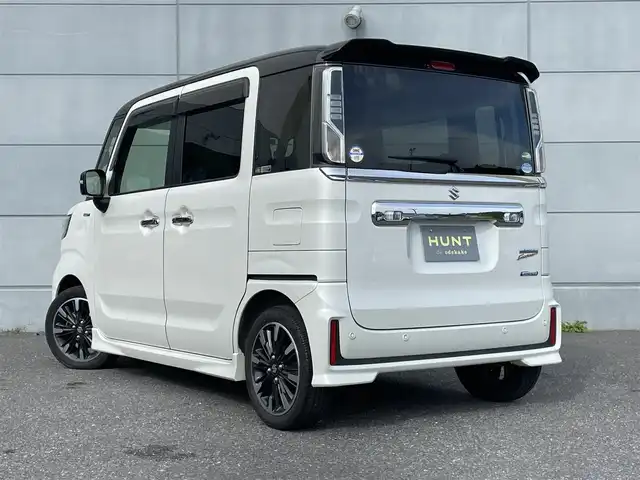 スズキ スペーシア カスタム HYBRID XS 千葉県 2020(令2)年 2.9万km ピュアホワイトパール/ブラック2トーン ナビＡＶＩＣ－ＲＷＳ９０１II/衝突軽減　/レーンアシスト　/クルコン　/シートヒーター　/ハーフレザー調シート　/両パワスラ　/前後ソナー　/ＵＳＢ　/ＥＴＣ　/アルミホイール　/ＬＥＤライト　/フォグ　/フルセグTV　