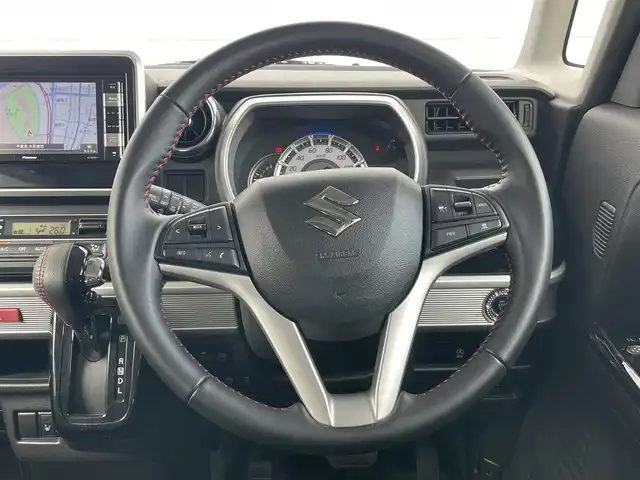 スズキ スペーシア カスタム HYBRID XS 千葉県 2020(令2)年 2.9万km ピュアホワイトパール/ブラック2トーン ナビＡＶＩＣ－ＲＷＳ９０１II/衝突軽減　/レーンアシスト　/クルコン　/シートヒーター　/ハーフレザー調シート　/両パワスラ　/前後ソナー　/ＵＳＢ　/ＥＴＣ　/アルミホイール　/ＬＥＤライト　/フォグ　/フルセグTV　