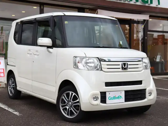 ホンダ Ｎ ＢＯＸ G Lパッケージ 福島県 2014(平26)年 5.5万km プレミアムホワイトパール  ワ ン オ ー ナ ー/ 4  W  D/ 社 外 ナ ビ/　・CD／DVD／フルセグTV/ 左 側 パ ワ ー ス ラ イ ド ド ア/ フ ォ グ ラ ン プ/ ヘ ッ ド ラ イ ト レ ベ ラ イ ザ ー/ 電 動 格 納 ミ ラ ー/ 純 正 フ ロ ア マ ッ ト/ 純 正 １ ４ イ ン チ ア ル ミ ホ イ ー ル/ 新 車 保 証 書/ 取 扱 説 明 書/　