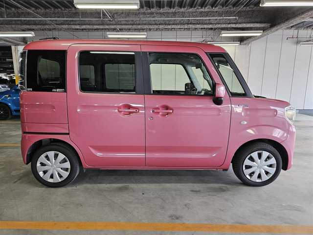 マツダ フレアワゴン ハイブリッド XS 愛媛県 2018(平30)年 3.2万km チアフルピンクM イクリプスナビ(CD/AM/FM)/ワンセグTV/パワースライドドア(両側)/バックカメラ/ドライブレコーダー/パーキングセンサー/デュアルセンサーブレーキサポート/誤発進抑制機能/後退時ブレーキサポート/車線逸脱警報機能/ふらつき警報機能/先行車発進お知らせ機能/ハイビームアシスト/オートライト/オートエアコン/運転席シートヒーター/アドバンストキーレスエントリー/キーレスプッシュスタートシステム/禁煙車